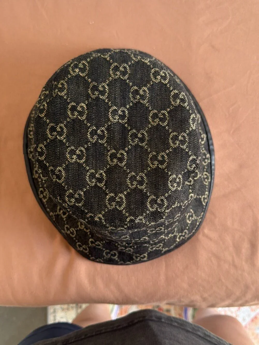 Gucci GG Monogram Canvas Bucket Hat XL 60cm